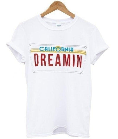 Californië Dreamin Vintage T-Shirt