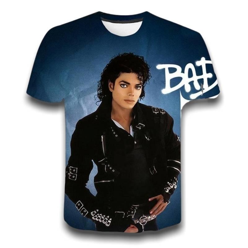Vintage Michael Jackson Sloeg Het T-Shirt