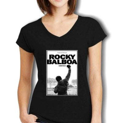 Vintage Rocky Balboa-T-Shirt Voor Dames