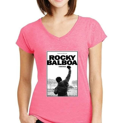 Vintage Rocky Balboa-T-Shirt Voor Dames