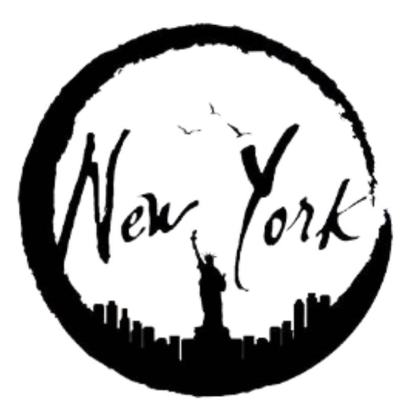 Vintage New York Toiletbrilstickers