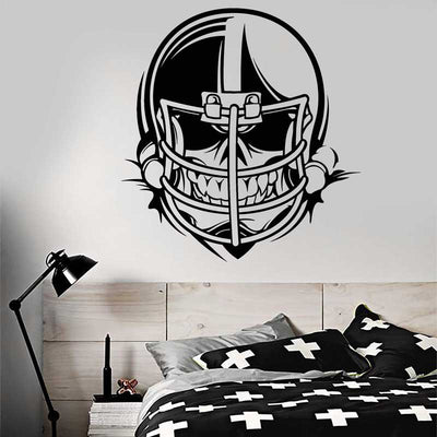 Vintage American Football Helm Stickers