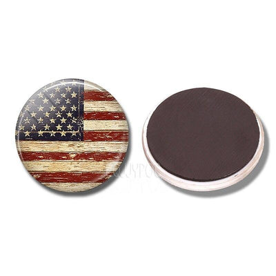 Vintage Magnetische Amerikaanse Koelkaststickers