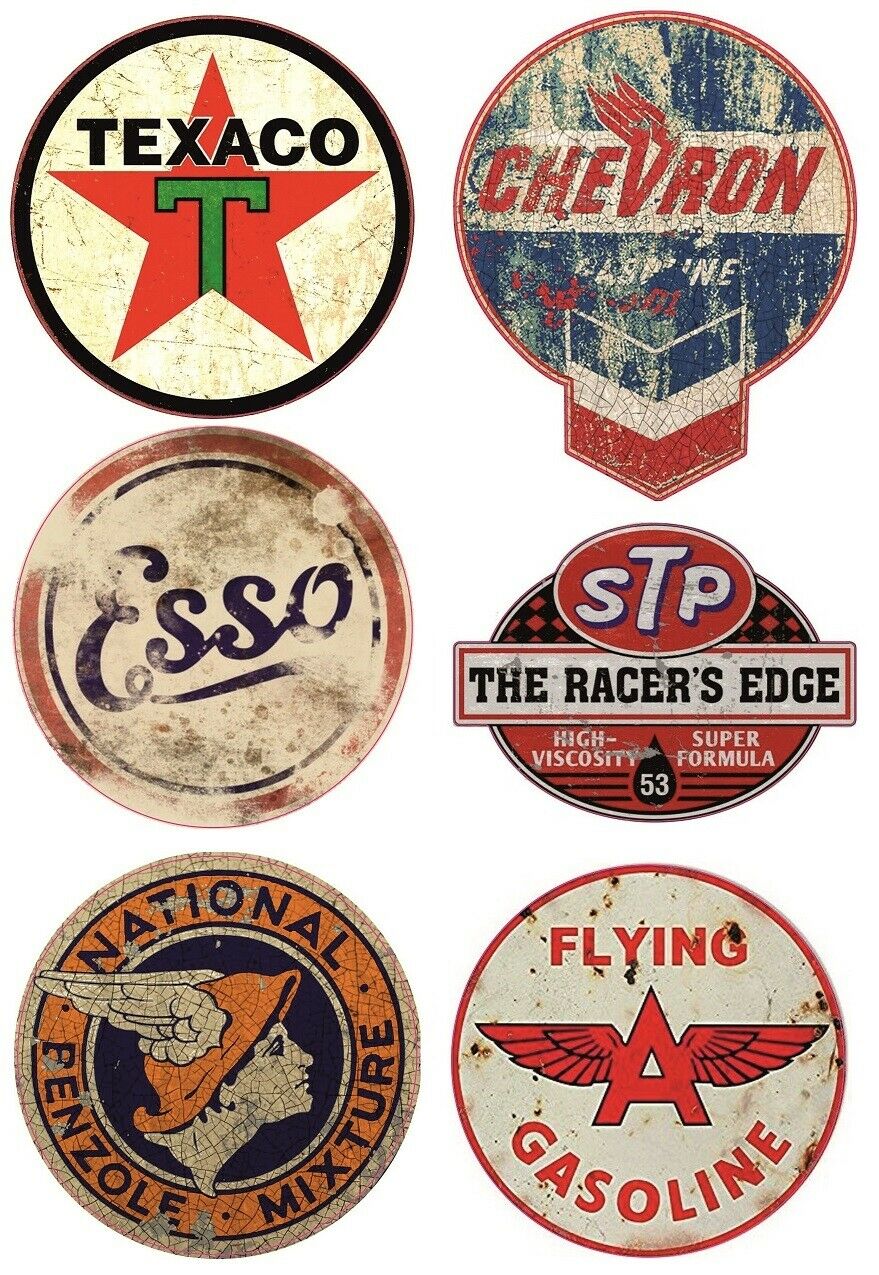 Vintage Amerikaanse Koelkaststickers
