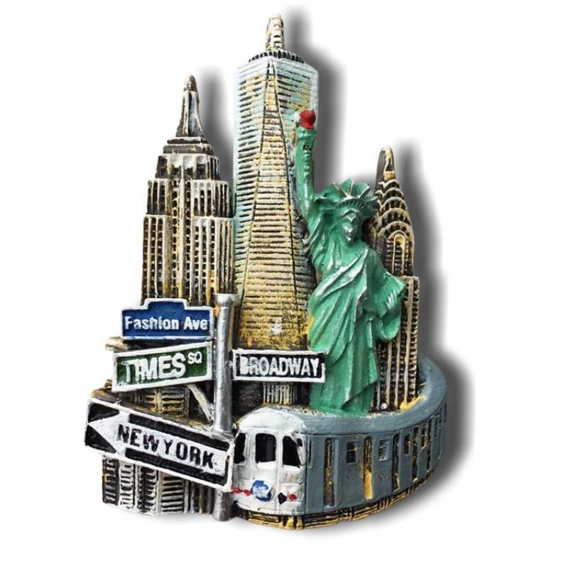 Vintage New York Vaatwasser Stickers