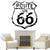 Vintage Route 66 Muurstickers