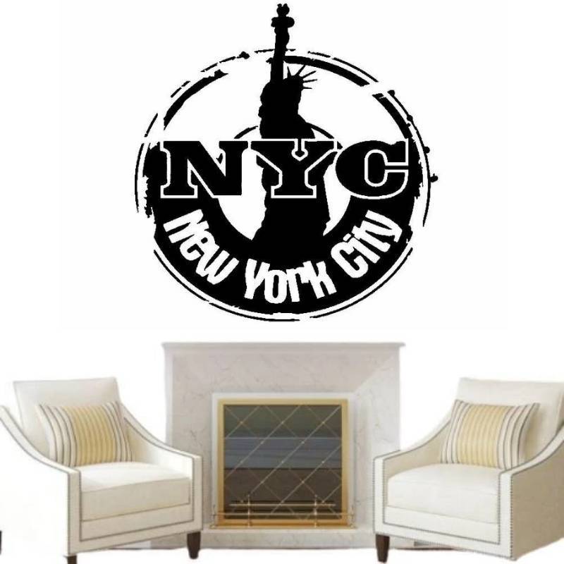 New York Zwart-Wit Vintage Stickers