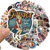 Jaren '50 Vintage Pin-Up Stickers