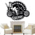 Amerikaanse Pin-Up Motorhelmstickers