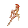 Vintage Pin-Up Stickers Voor Auto's