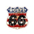 Vintage Route 66 Motorfietsstickers