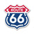 Vintage Route 66 Autostickers