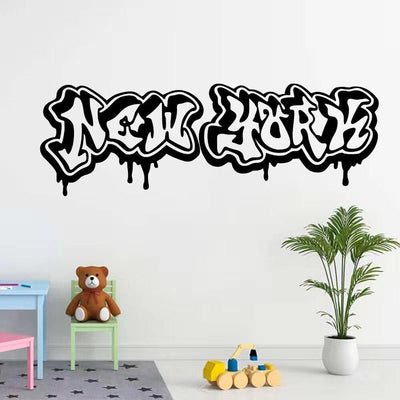 Vintage Tag New York-Stickers