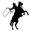 Vintage Western Cowboy-Stickers