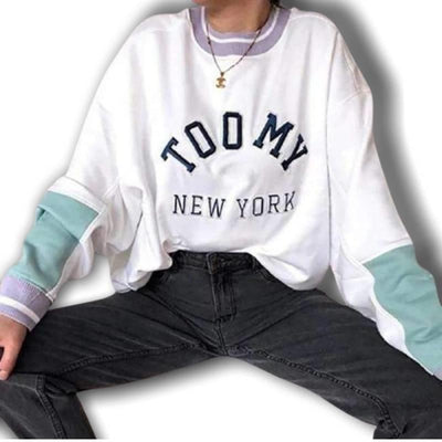 Vintage New York-Sweatshirt Voor Dames