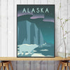 Vintage Alaska-Schilderij