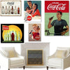Vintage Coca Cola-Schilderij