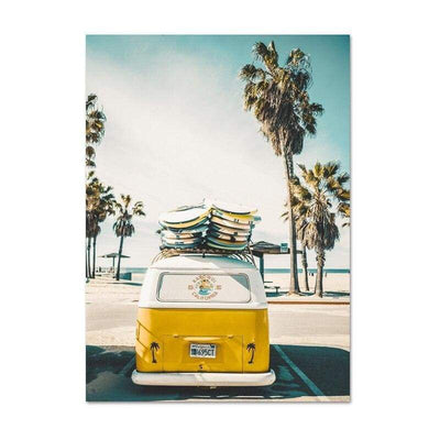 Californië Deco Vintage Schilderij