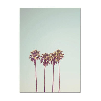 Californië Deco Vintage Schilderij