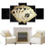 Vintage Tafel Deco Casino