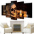 Vintage Halloween Deco Schilderij