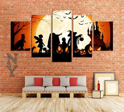 Vintage Halloween-Schilderij