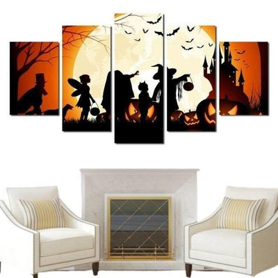 Vintage Halloween-Schilderij