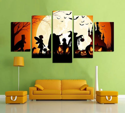 Vintage Halloween-Schilderij