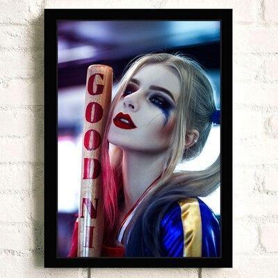 Vintage Schilderij Van Harley Quinn