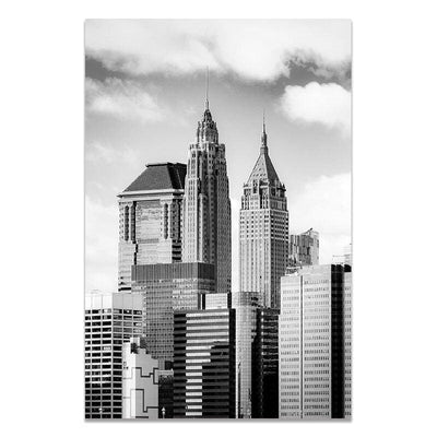 Vintage Home Deco New York Schilderij