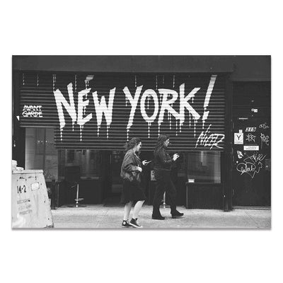 Vintage Home Deco New York Schilderij