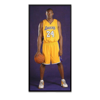 Vintage Schilderij Van Kobe Bryant