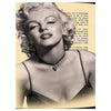 Vintage Marilyn Monroe Zwart-Wit Schilderij
