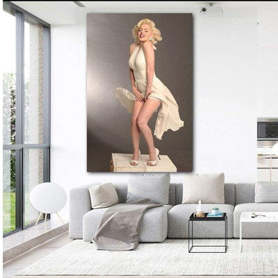 Vintage Marilyn Monroe Pop-Art Schilderij