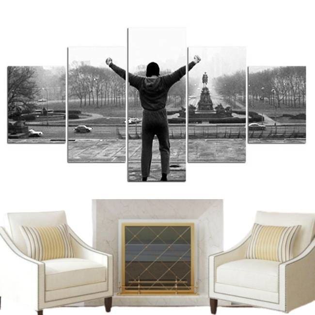 Vintage Rocky Balboa-Schilderij