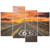 Vintage Route 66-Schilderij