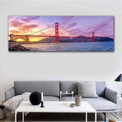 Vintage Schilderij Van San Francisco