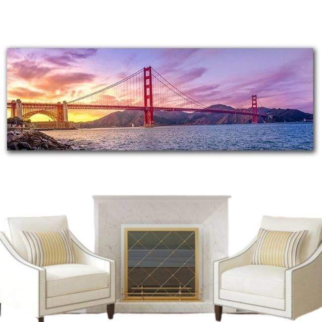 Vintage Schilderij Van San Francisco