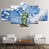 Vrijheidsbeeld New York Vintage Schilderij