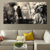 Vintage Schilderij In Indiase Stijl