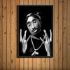 Vintage Tupac-Schilderij