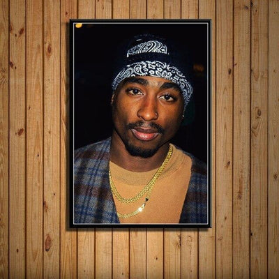 Vintage Tupac-Schilderij