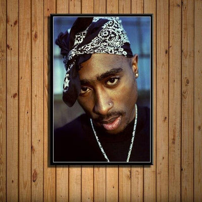Vintage Tupac-Schilderij