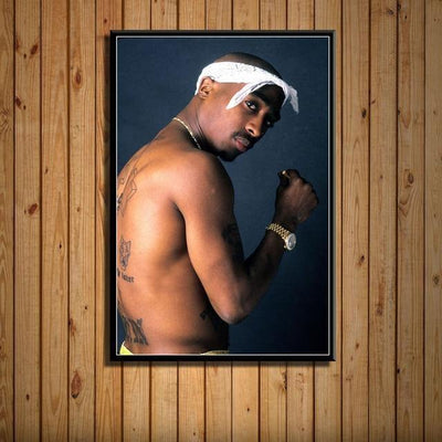 Vintage Tupac-Schilderij