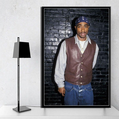 Vintage Tupac-Schilderij