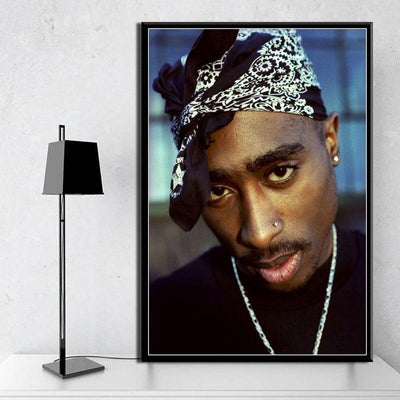 Vintage Tupac-Schilderij