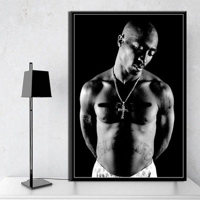 Vintage Tupac-Schilderij