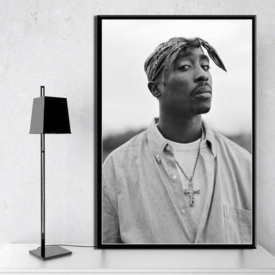 Vintage Tupac-Schilderij