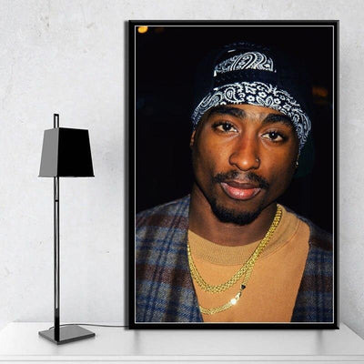 Vintage Tupac-Schilderij