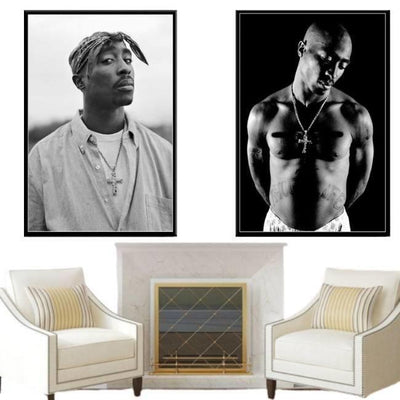 Vintage Tupac-Schilderij